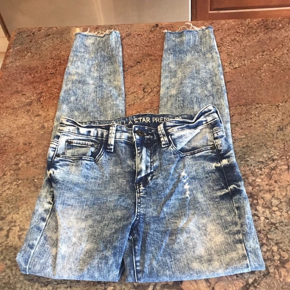 1 Vanilla Star Acid Washed Jeans BB42 980